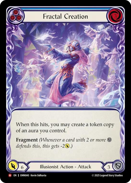 Fractal Creation [OMN040] (Omens of the Third Age)  Cold Foil | Boutique FDB TCG