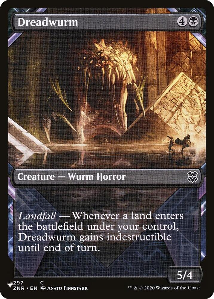 Dreadwurm (Showcase) (297) [The List] | Boutique FDB TCG