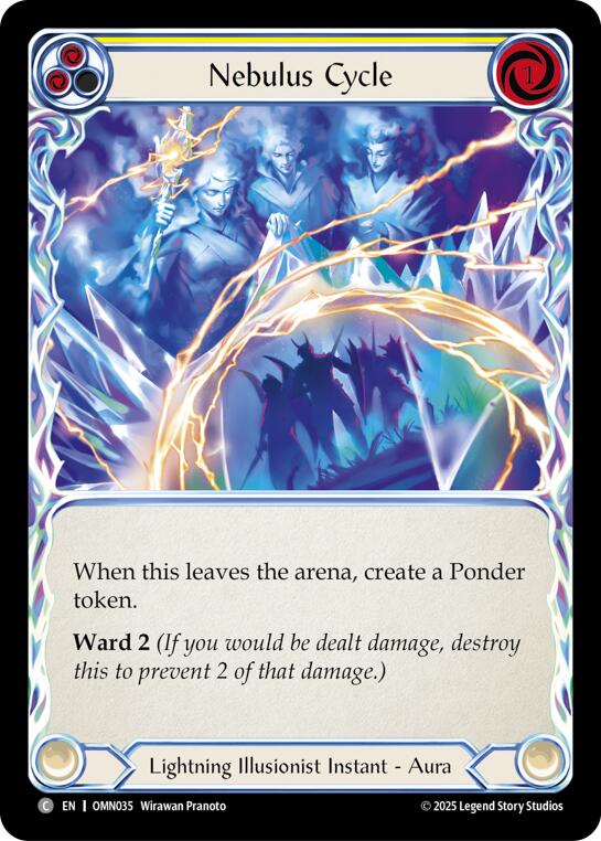 Nebulus Cycle (Yellow) [OMN035] (Omens of the Third Age) | Boutique FDB TCG