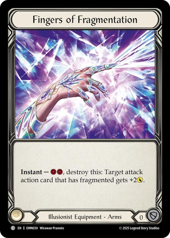 Fingers Of Fragmentation [OMN039] (Omens of the Third Age) | Boutique FDB TCG