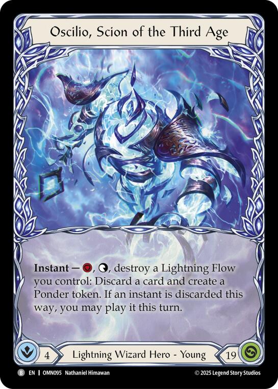 Oscilio Scion Of The Third Age [OMN095] (Omens of the Third Age) | Boutique FDB TCG