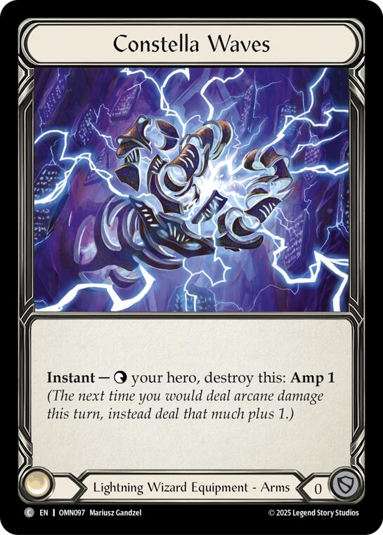 Constella Waves [OMN097] (Omens of the Third Age)  Cold Foil | Boutique FDB TCG