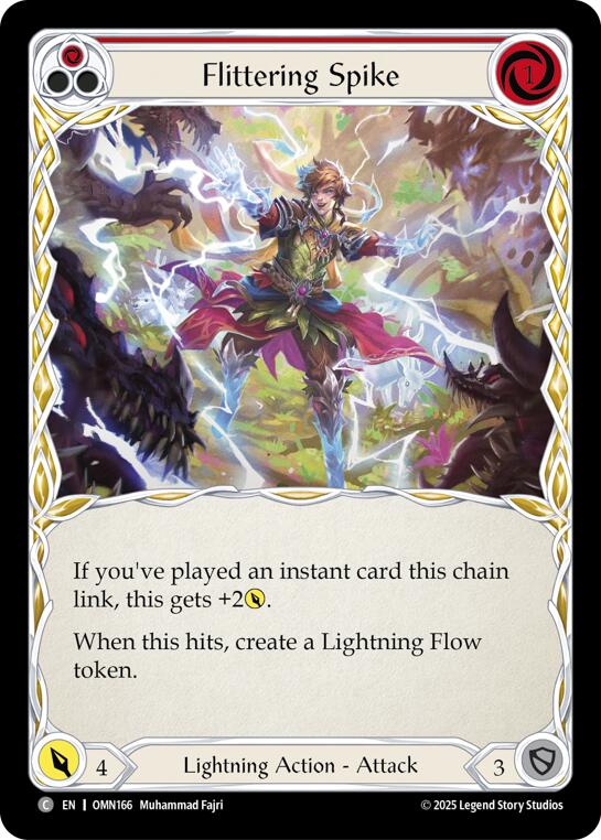 Flittering Spike (Red) [OMN166] (Omens of the Third Age) | Boutique FDB TCG