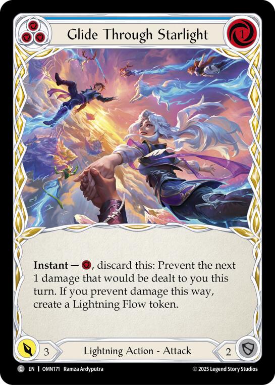 Glide Through Starlight (Blue) [OMN171] (Omens of the Third Age) | Boutique FDB TCG