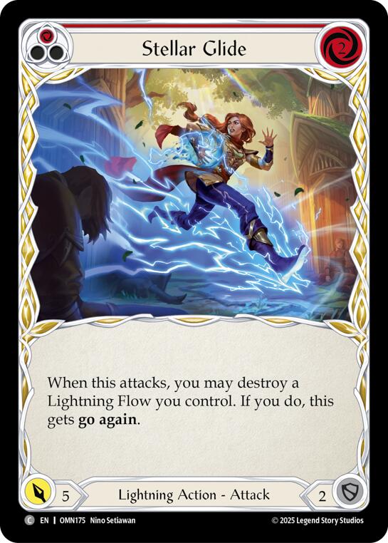Stellar Glide (Red) [OMN175] (Omens of the Third Age) | Boutique FDB TCG