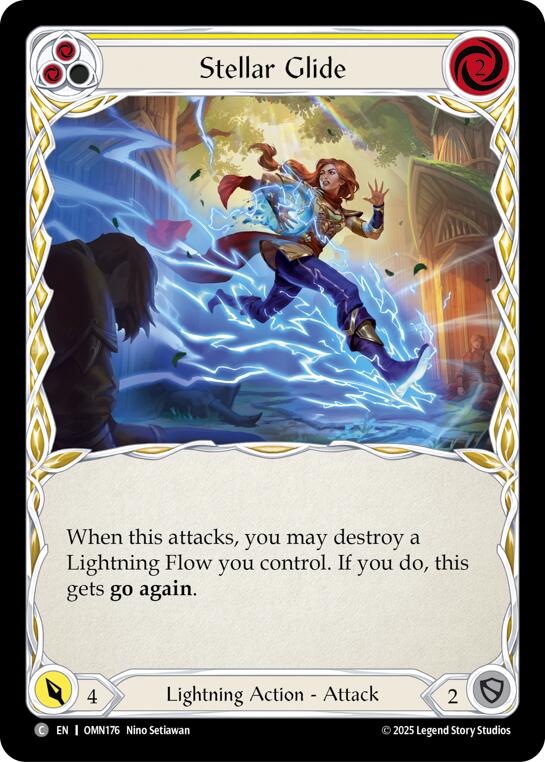 Stellar Glide (Yellow) [OMN176] (Omens of the Third Age) | Boutique FDB TCG