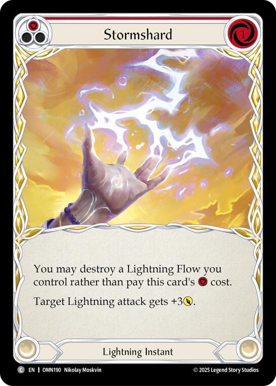 Stormshard (Red) [OMN190] (Omens of the Third Age) | Boutique FDB TCG
