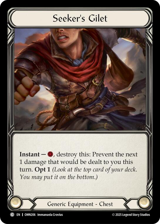 Seekers Gilet [OMN206] (Omens of the Third Age) | Boutique FDB TCG