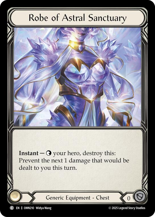 Robe Of Astral Sanctuary [OMN210] (Omens of the Third Age) | Boutique FDB TCG