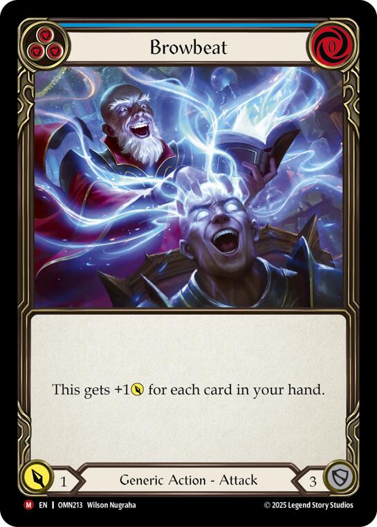 Browbeat (Blue) [OMN213] (Omens of the Third Age) | Boutique FDB TCG