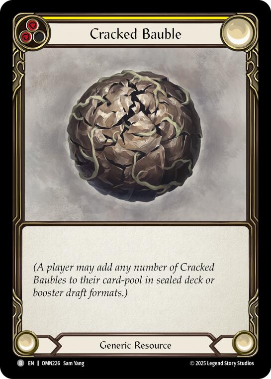 Cracked Bauble (Yellow) [OMN226] (Omens of the Third Age) | Boutique FDB TCG