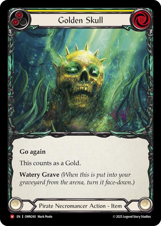 Golden Skull (Yellow) [OMN240] (Omens of the Third Age) | Boutique FDB TCG