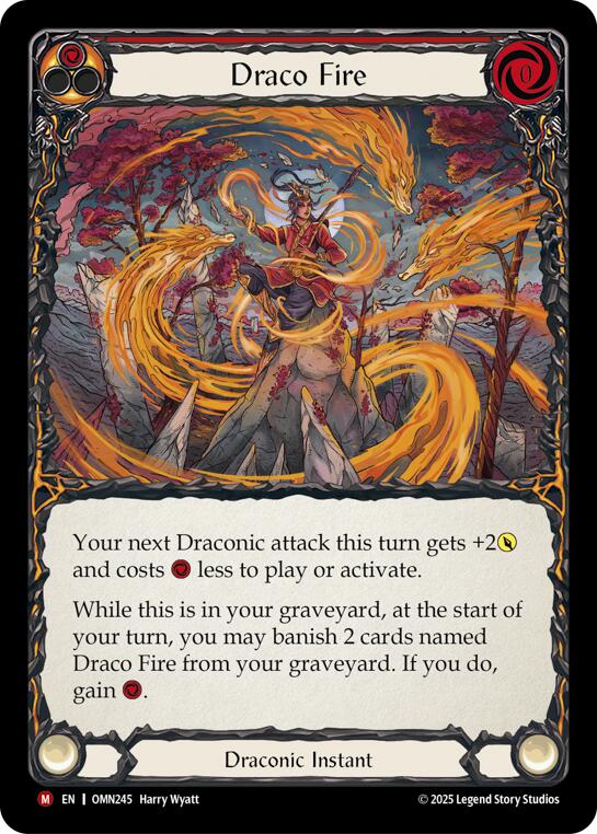 Draco Fire (Red) [OMN245] (Omens of the Third Age) | Boutique FDB TCG