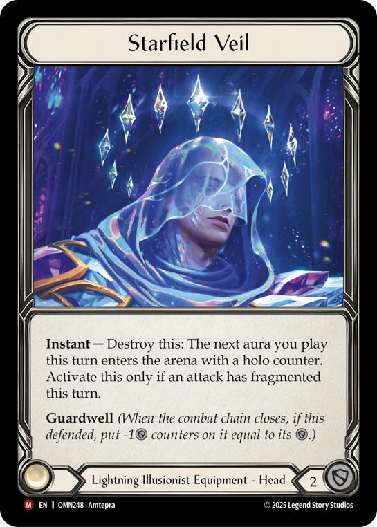 Starfield Veil [OMN248] (Omens of the Third Age)  Cold Foil | Boutique FDB TCG