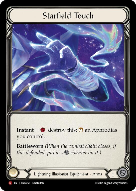 Starfield Touch [OMN250] (Omens of the Third Age)  Cold Foil | Boutique FDB TCG