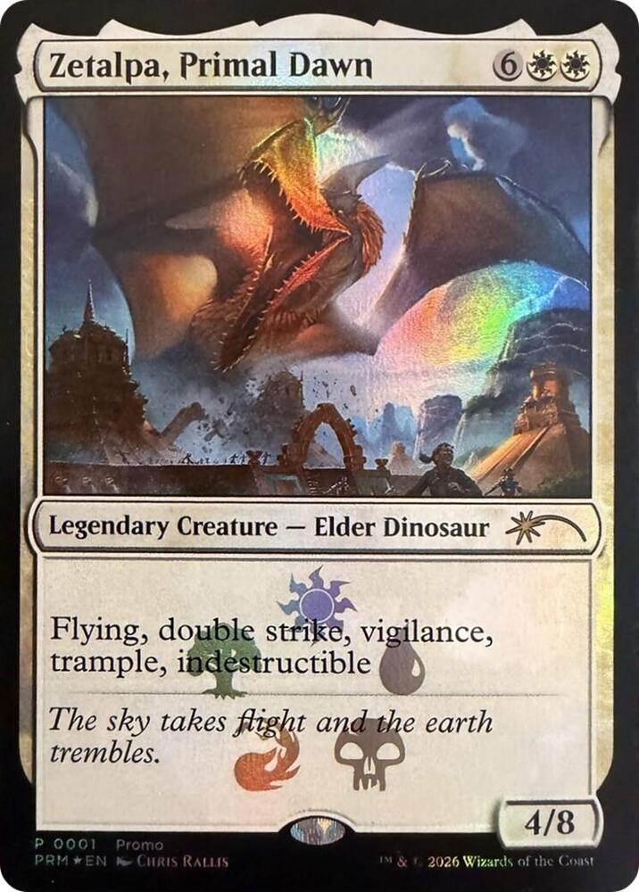 Zetalpa, Primal Dawn (1) [Media Promos] | Boutique FDB TCG