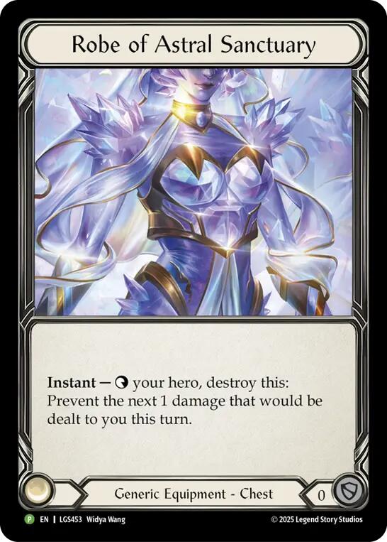 Robe Of Astral Sanctuary [LGS453] (Promo)  Cold Foil | Boutique FDB TCG