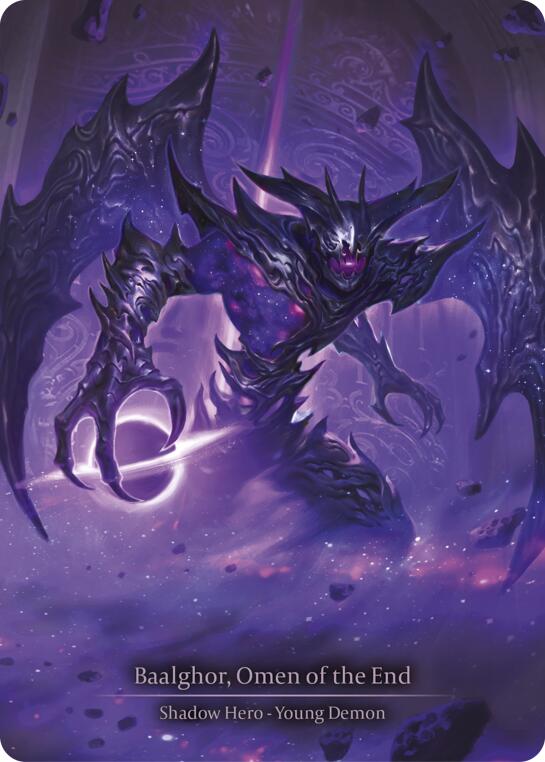 Baalghor, Omen of the End (Marvel) [IAR159-MV] (Omens of the Third Age)  Cold Foil | Boutique FDB TCG
