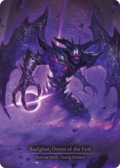 Baalghor, Omen of the End (Marvel) [IAR159-MV] (Omens of the Third Age)  Cold Foil | Boutique FDB TCG