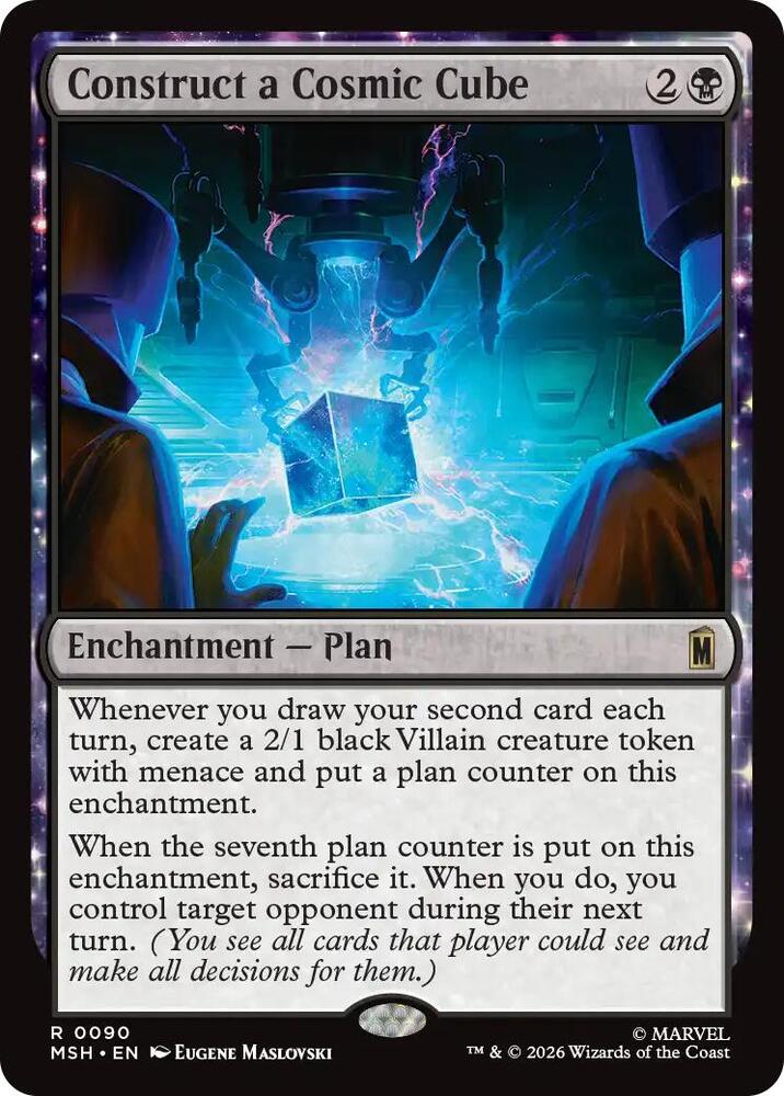 Construct a Cosmic Cube (90) [Marvel Super Heroes] | Boutique FDB TCG
