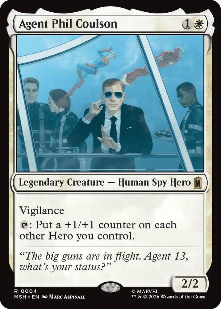 Agent Phil Coulson (4) [Marvel Super Heroes] | Boutique FDB TCG