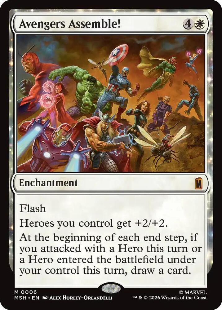 Avengers Assemble! (6) [Marvel Super Heroes] | Boutique FDB TCG