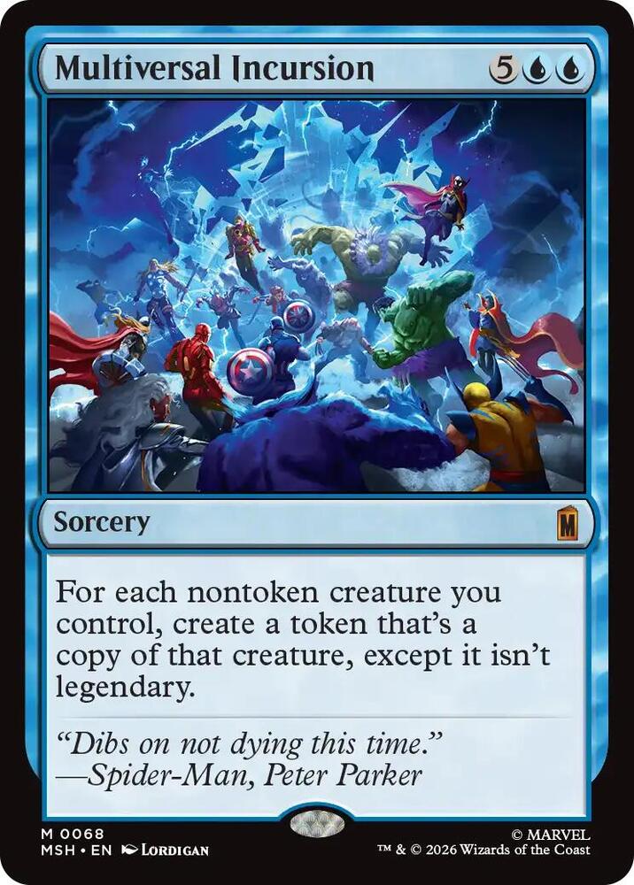 Multiversal Incursion (68) [Marvel Super Heroes] | Boutique FDB TCG