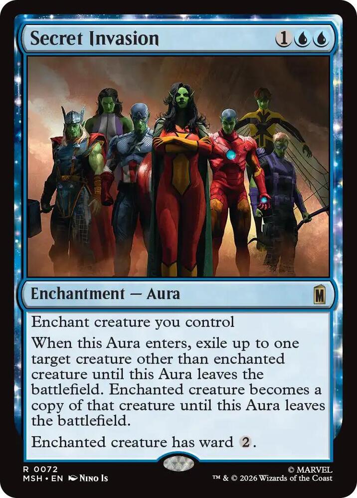 Secret Invasion (72) [Marvel Super Heroes] | Boutique FDB TCG