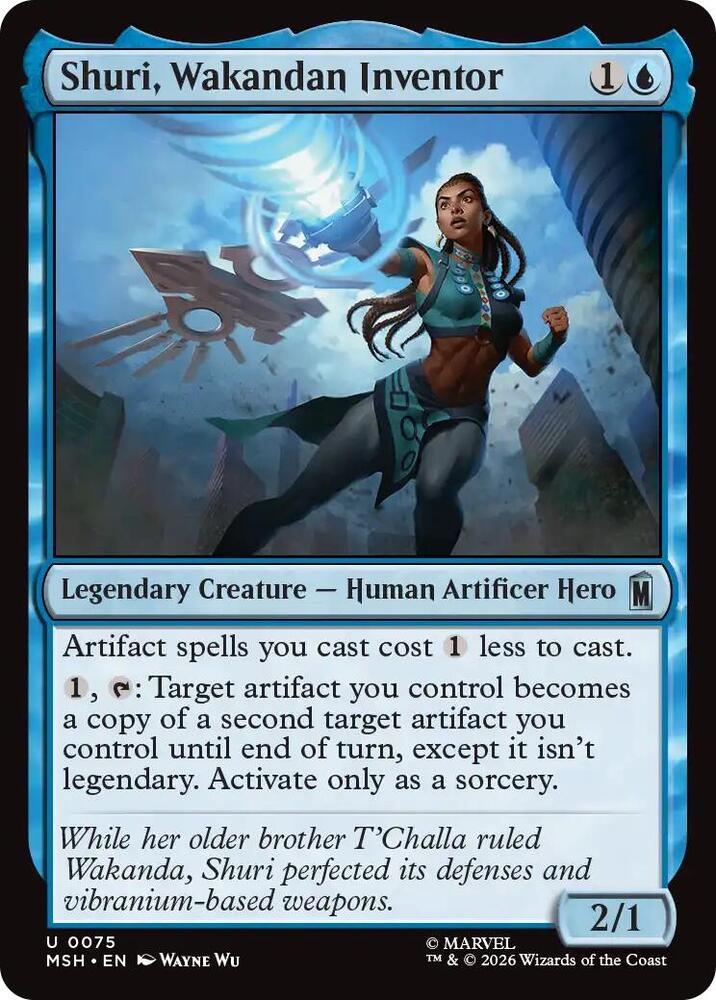 Shuri, Wakandan Inventor (75) [Marvel Super Heroes] | Boutique FDB TCG