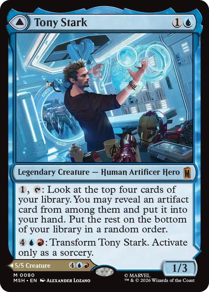Tony Stark (80) [Marvel Super Heroes] | Boutique FDB TCG