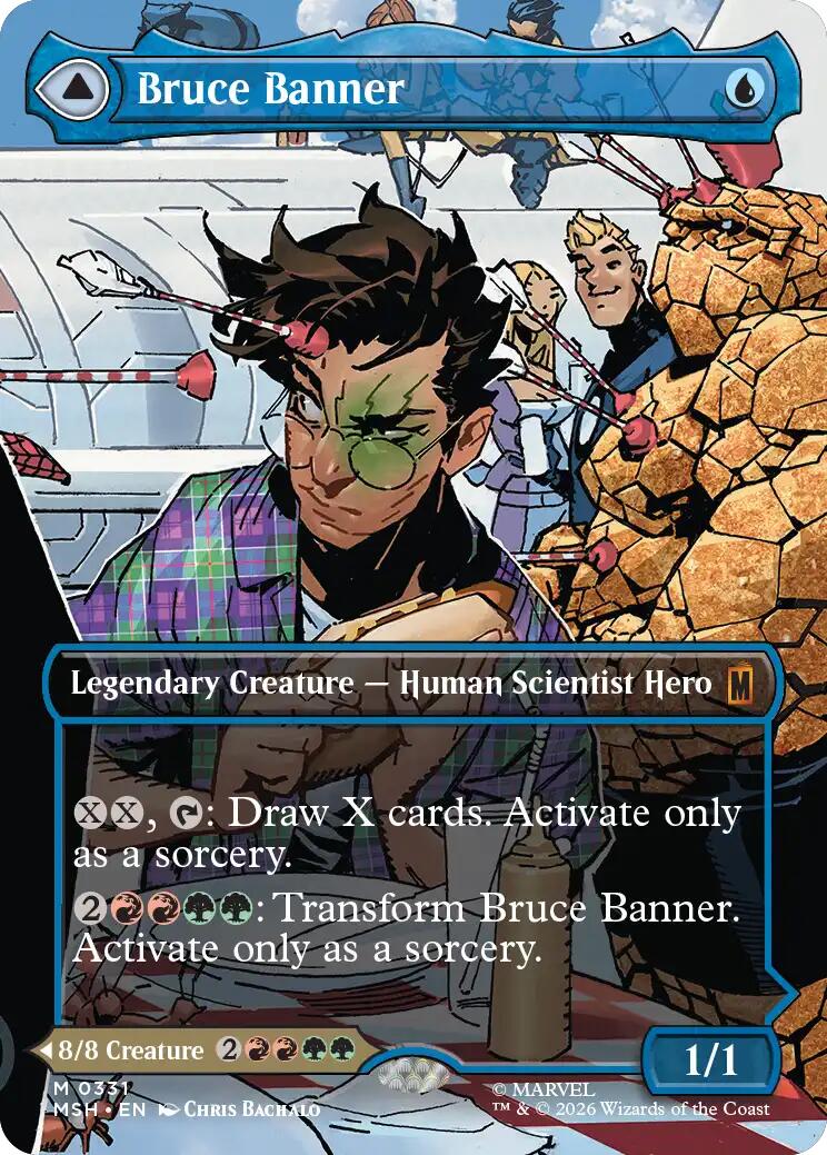 Bruce Banner (Borderless) (0331) [Marvel Super Heroes] | Boutique FDB TCG