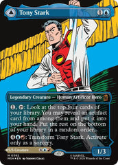 Tony Stark (Borderless) (0392) [Marvel Super Heroes] | Boutique FDB TCG