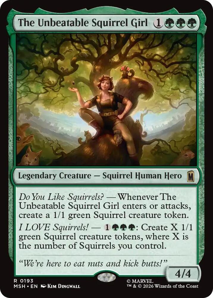 The Unbeatable Squirrel Girl (193) [Marvel Super Heroes] | Boutique FDB TCG