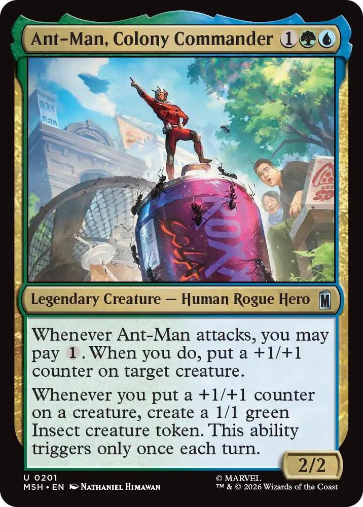 Ant-Man, Colony Commander (201) [Marvel Super Heroes] | Boutique FDB TCG
