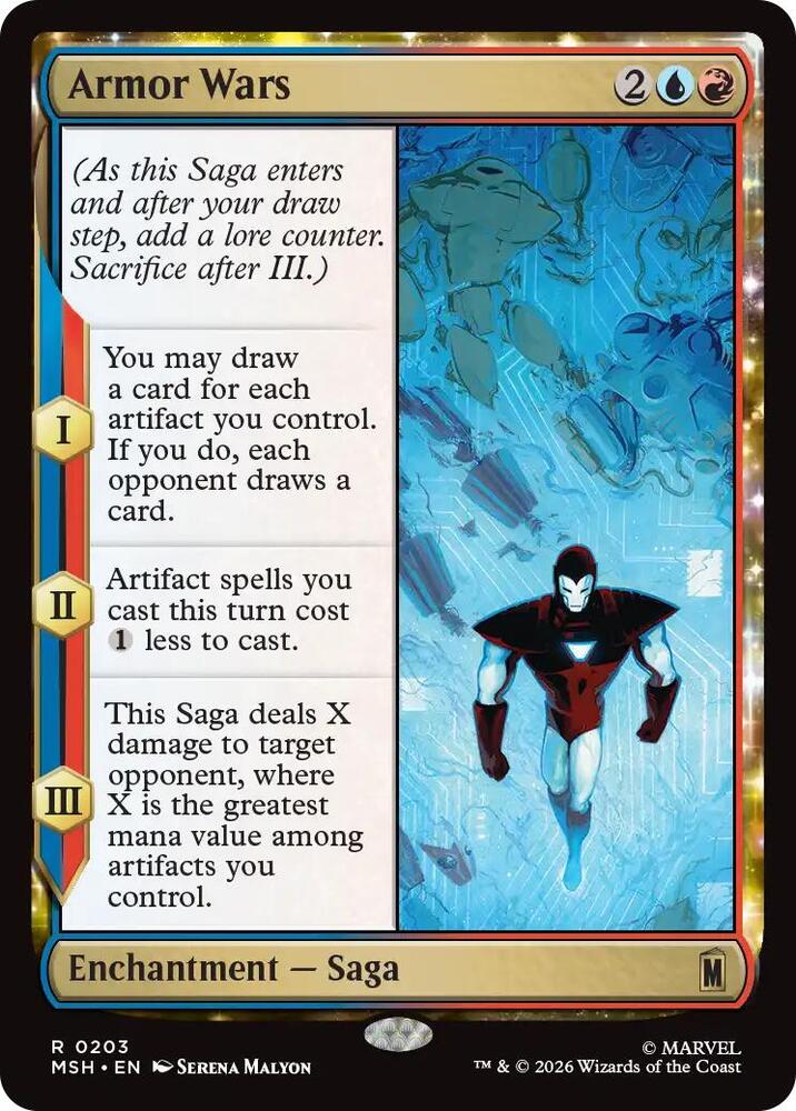 Armor Wars (203) [Marvel Super Heroes] | Boutique FDB TCG
