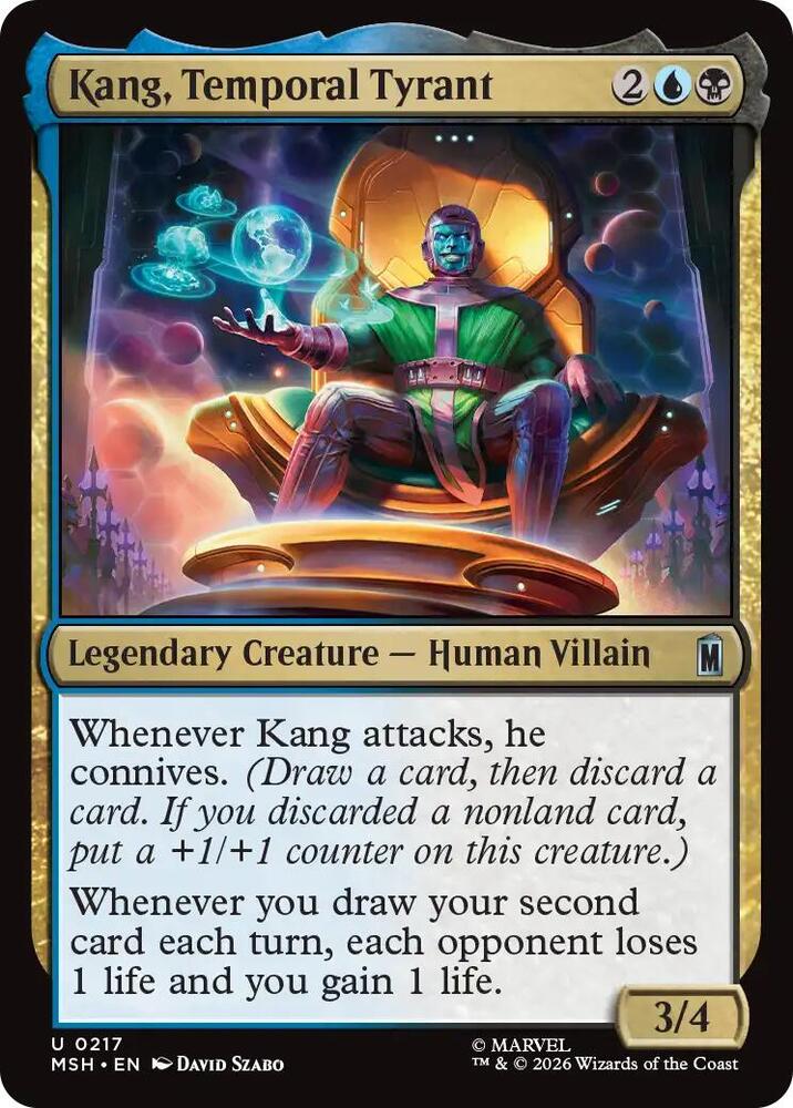 Kang, Temporal Tyrant (217) [Marvel Super Heroes] | Boutique FDB TCG