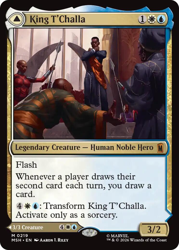 King T'Challa [Marvel Super Heroes] | Boutique FDB TCG