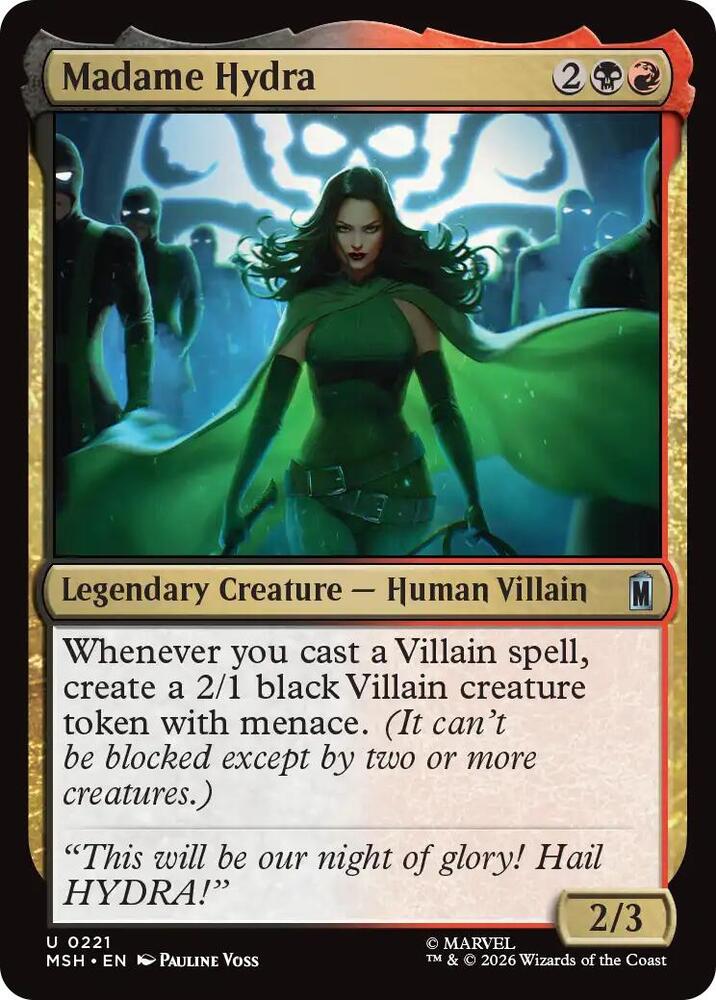 Madame Hydra (221) [Marvel Super Heroes] | Boutique FDB TCG