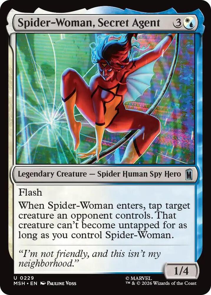 Spider-Woman, Secret Agent (229) [Marvel Super Heroes] | Boutique FDB TCG