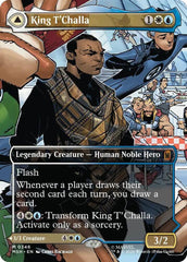 King T'Challa (Borderless) (0346) [Marvel Super Heroes] | Boutique FDB TCG