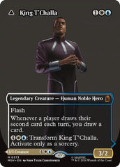 King T'Challa (Borderless) (0373) [Marvel Super Heroes] | Boutique FDB TCG
