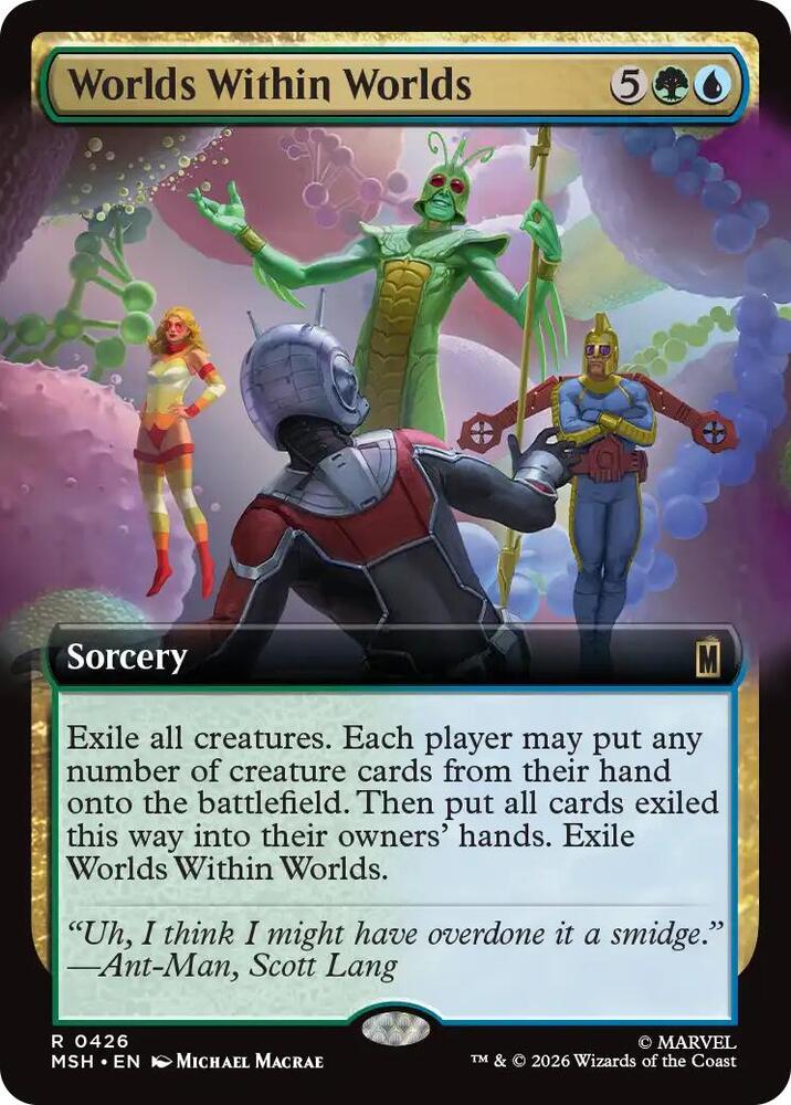 Worlds Within Worlds (Extended Art) (426) [Marvel Super Heroes] | Boutique FDB TCG