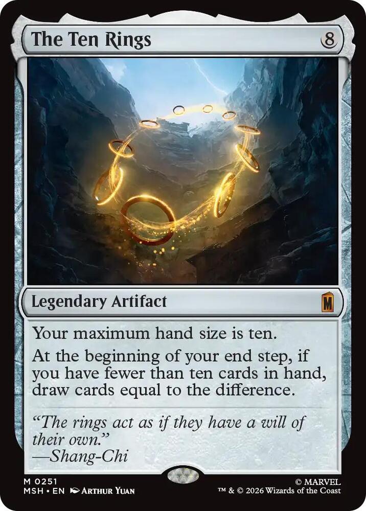 The Ten Rings (251) [Marvel Super Heroes] | Boutique FDB TCG