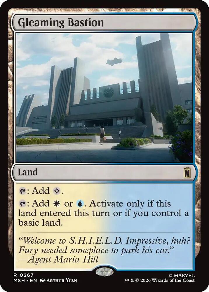 Gleaming Bastion (267) [Marvel Super Heroes] | Boutique FDB TCG
