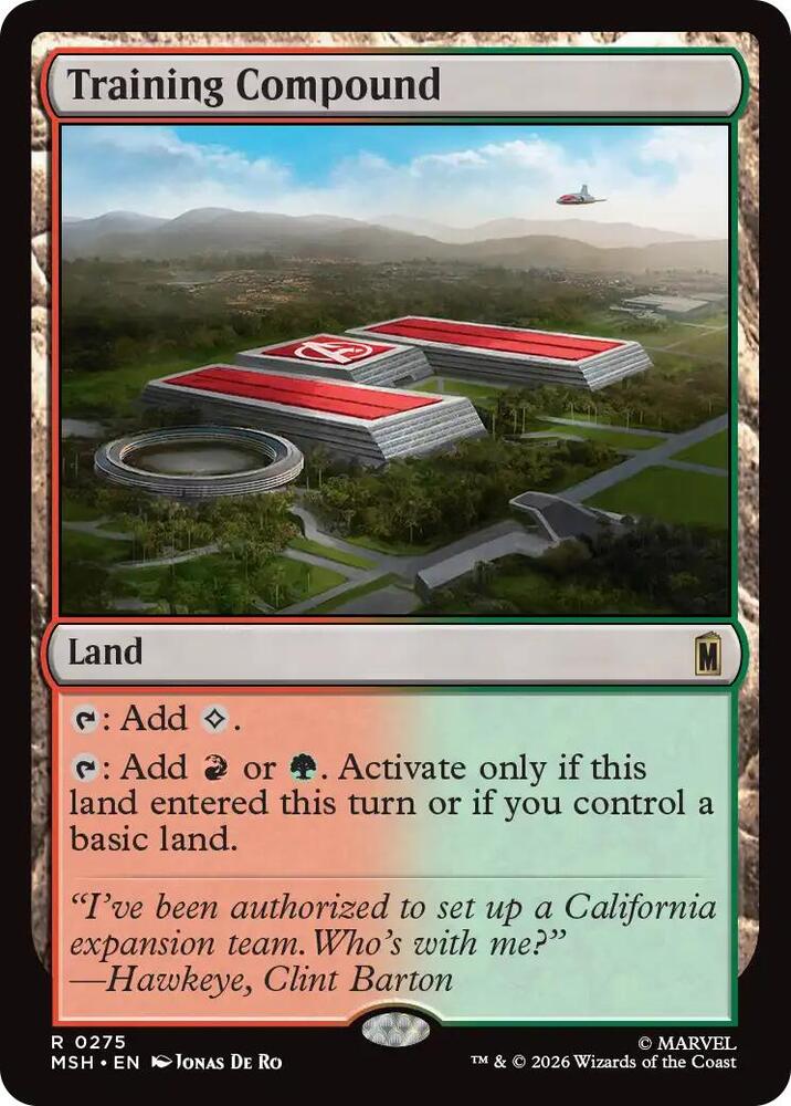 Training Compound (275) [Marvel Super Heroes] | Boutique FDB TCG