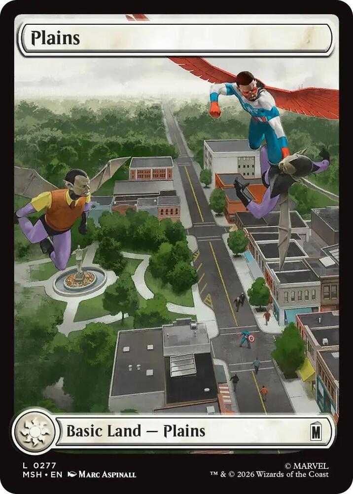 Plains (0277) [Marvel Super Heroes] | Boutique FDB TCG