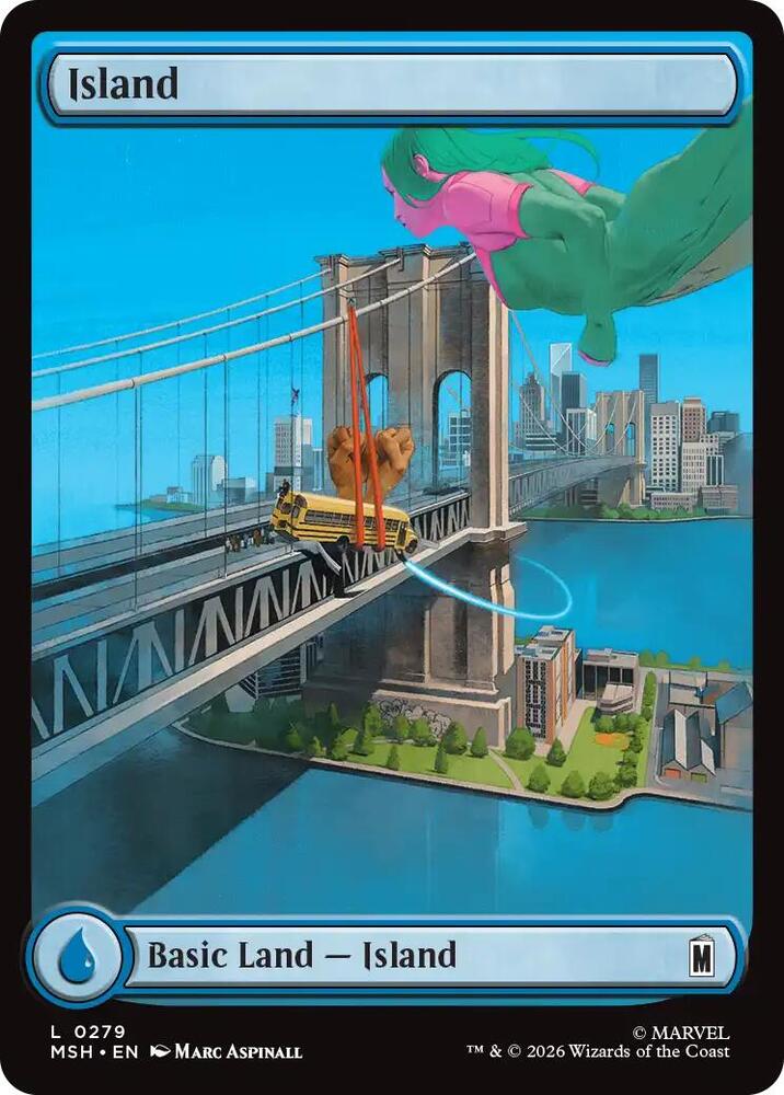 Island (0279) [Marvel Super Heroes] | Boutique FDB TCG