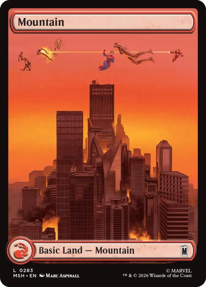 Mountain (0283) [Marvel Super Heroes] | Boutique FDB TCG