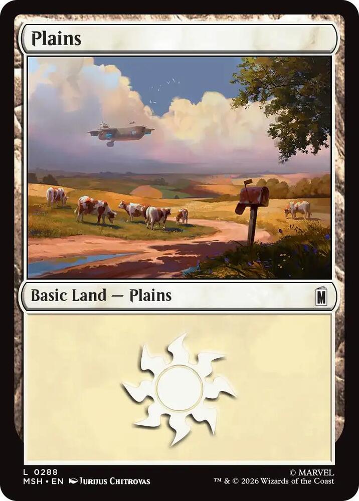 Plains (0288) [Marvel Super Heroes] | Boutique FDB TCG