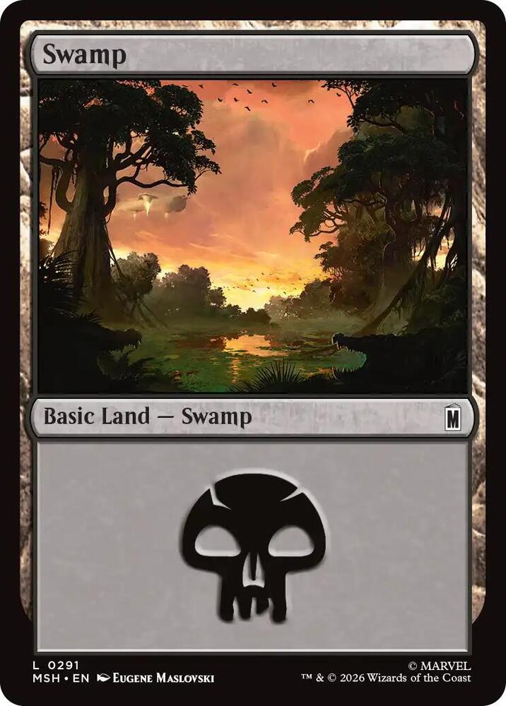 Swamp (0291) [Marvel Super Heroes] | Boutique FDB TCG